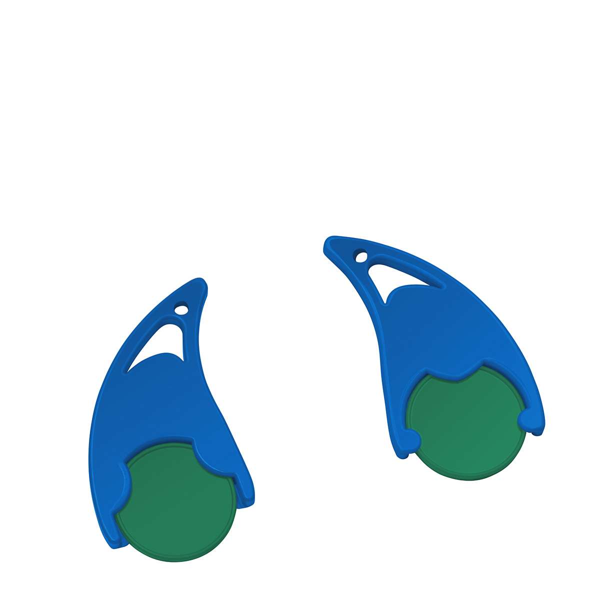 Chiphalter mit 1€-Chip Epsilon Chiphalter mit 1€-Chip Epsilon