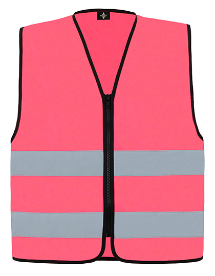 Korntex Hi-Vis Safety Vest Cologne With Front Zipper