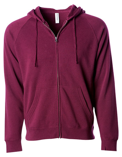 Independent Unisex Midweight Special Blend Raglan Zip Hood Independent Unisex Midweight Special Blend Raglan Zip Hood