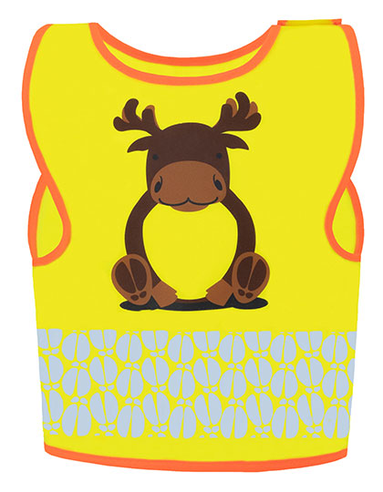 Korntex Children's Safety Vest Funtastic Wildlife CO² Neutral Korntex Children's Safety Vest Funtastic Wildlife CO² Neutral