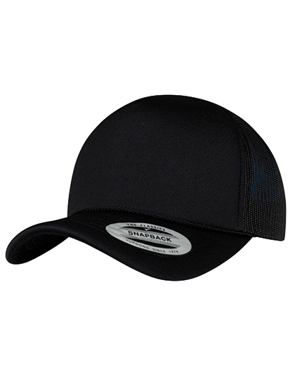 FLEXFIT Foam Trucker Cap Curved Visor