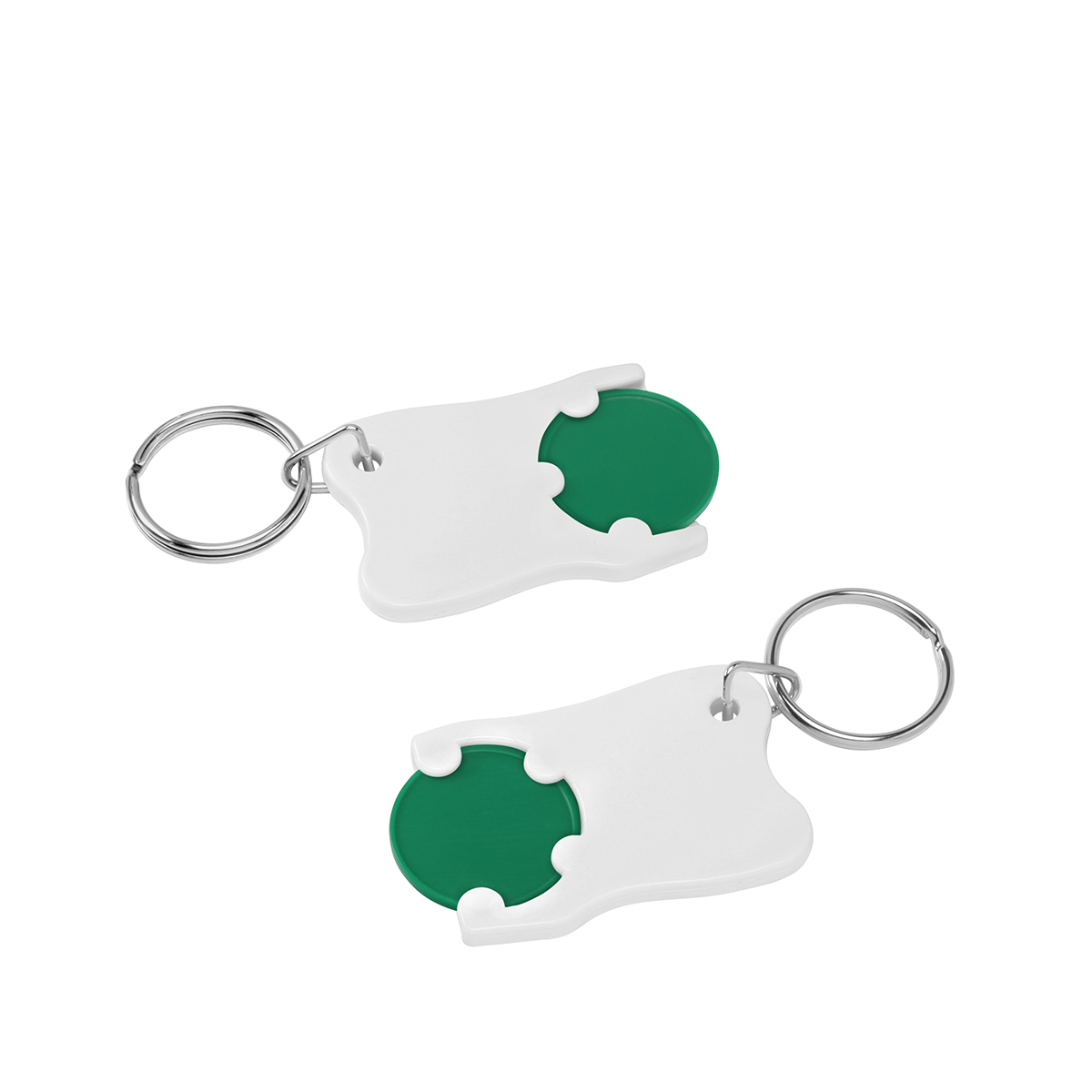 Chiphalter mit 1€-Chip Zahn Chiphalter mit 1€-Chip Zahn