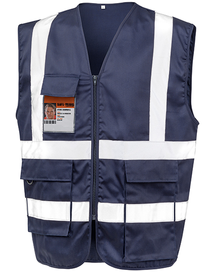 Result Safe-Guard Heavy Duty Polycotton Security Vest Result Safe-Guard Heavy Duty Polycotton Security Vest