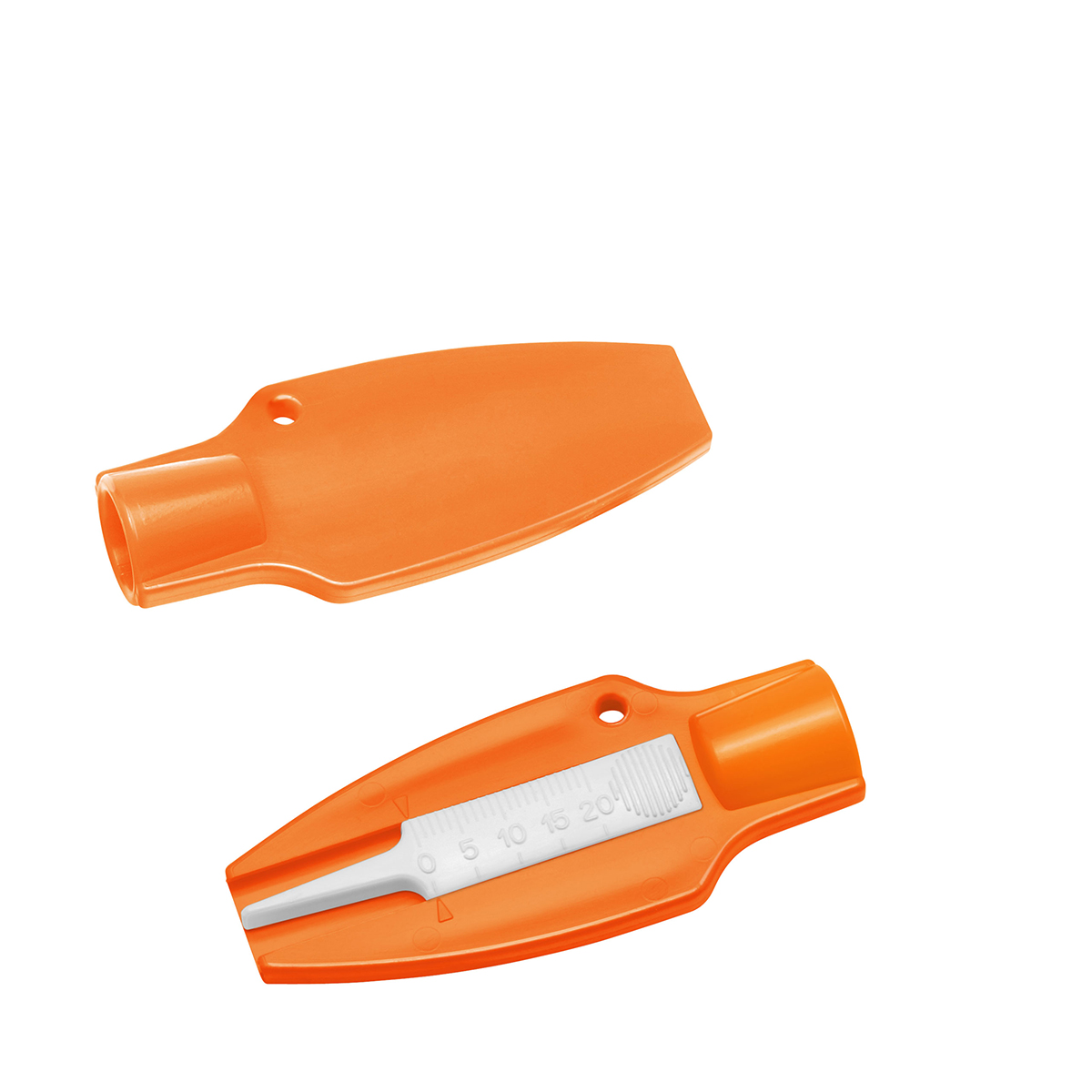 Reifenprofiltiefenmesser mit Ventilkappendreher Reifenprofiltiefenmesser mit Ventilkappendreher