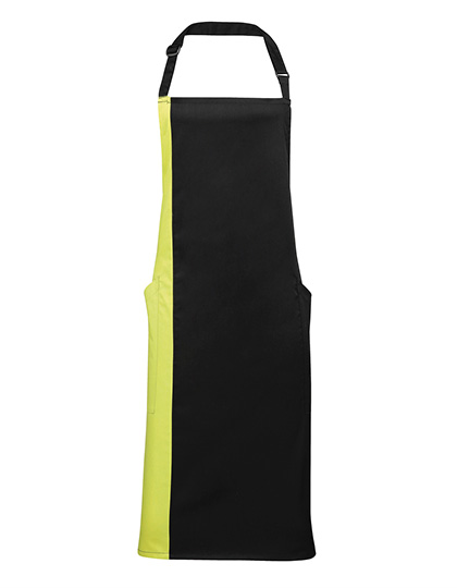 Premier Workwear Colours Collection Contrast Bib Apron Premier Workwear Colours Collection Contrast Bib Apron