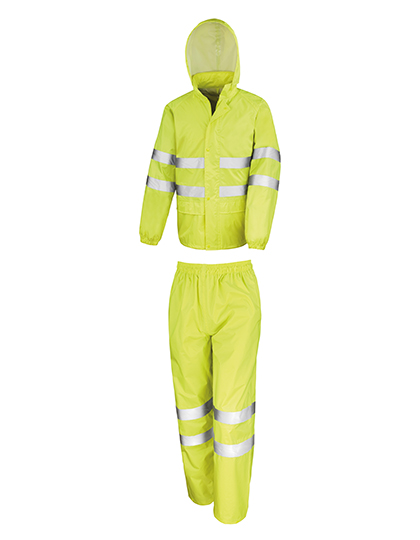 Result Safe-Guard High Vis Waterproof Suit