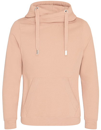 Just Hoods Cross Neck Hoodie