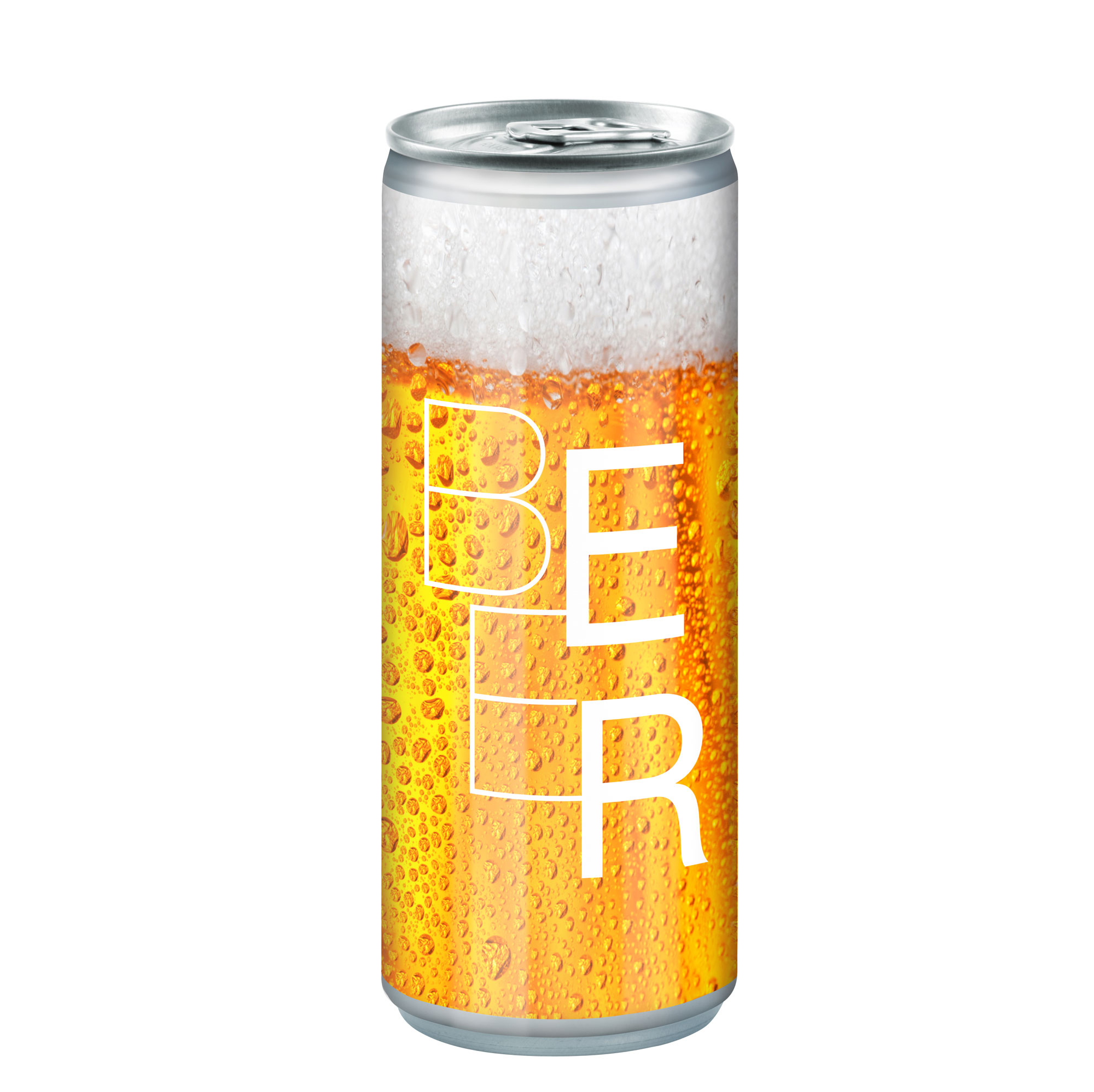 250 ml Bier - Body Label (Exportware pfandfrei)