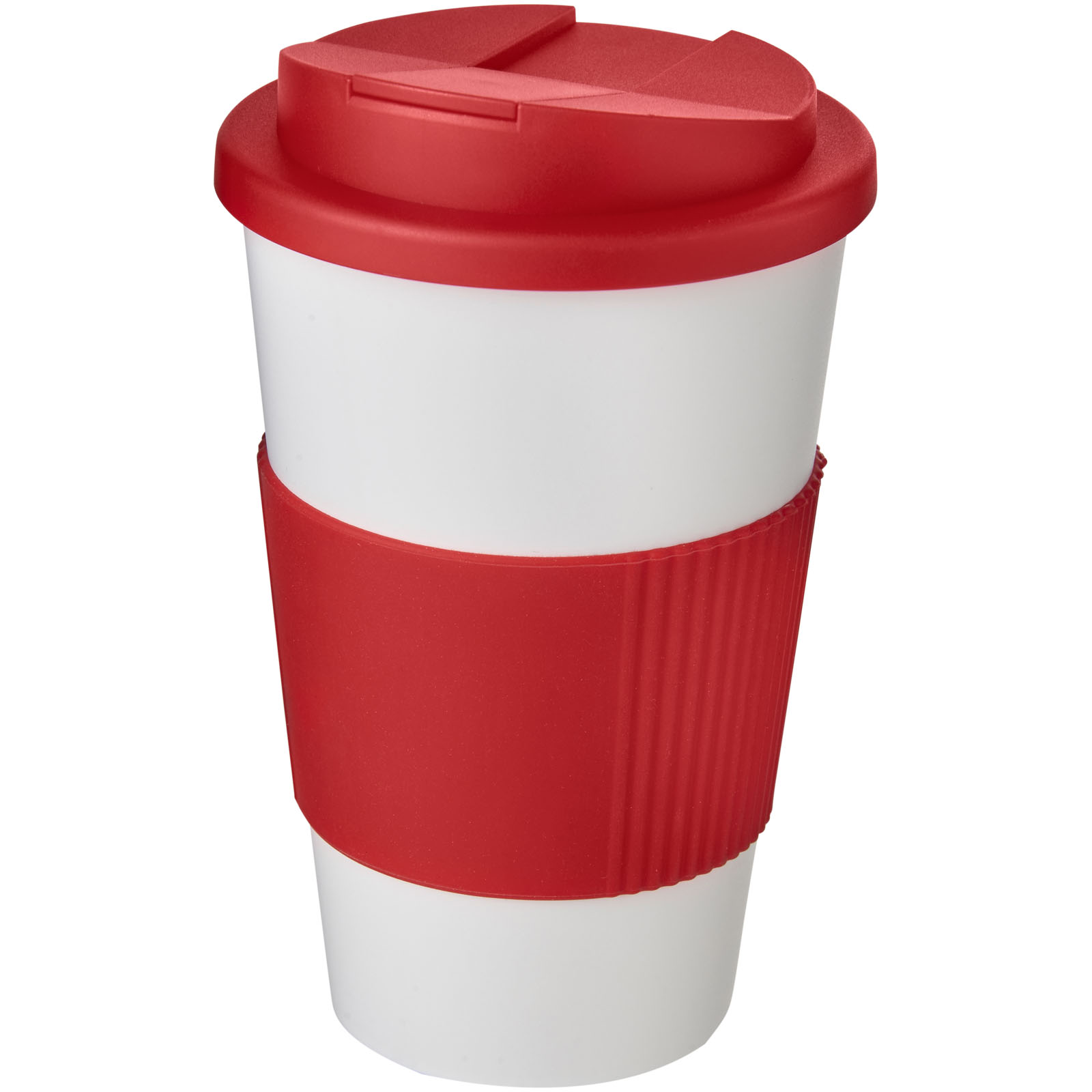 Americano® 350 ml Isolierbecher mit Schutzring & auslaufsicherem Schraubverschluss Americano® 350 ml Isolierbecher mit Schutzring & auslaufsicherem Schraubverschluss
