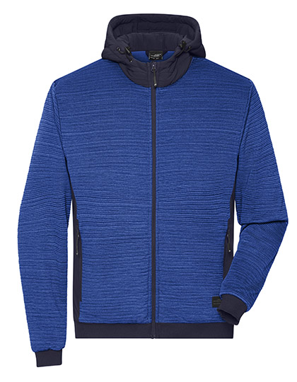 James&Nicholson Men´s Padded Hybrid Jacket