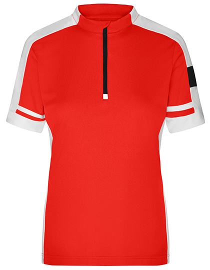 James&Nicholson Ladies´ Bike-T Half Zip James&Nicholson Ladies´ Bike-T Half Zip