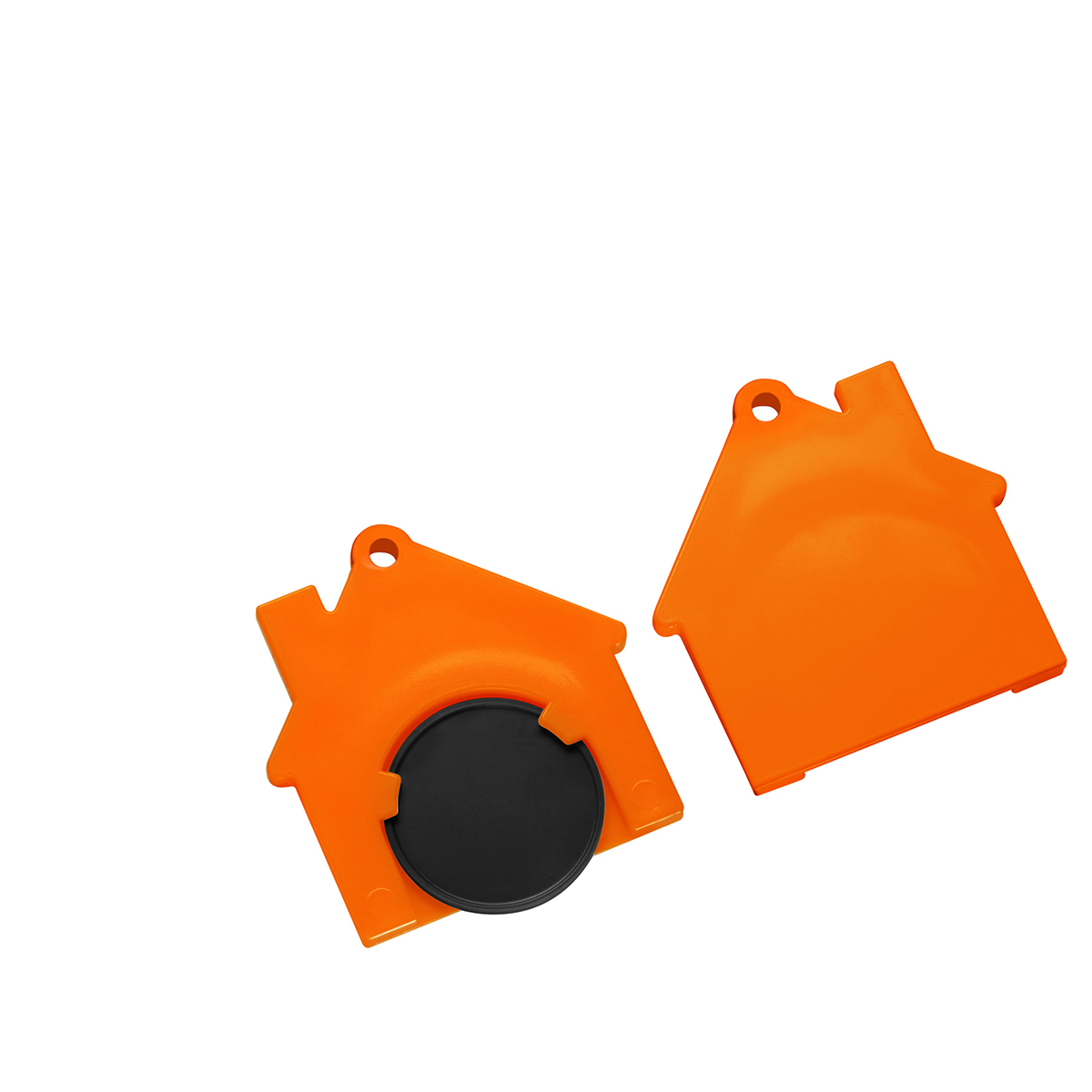 Chiphalter mit 1€-Chip Haus Chiphalter mit 1€-Chip Haus