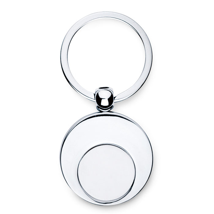 Schlüsselring mit Münzhalter