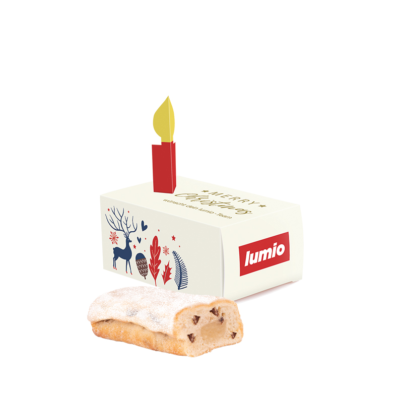 Gratulationsbox L Mini Christstollen Gratulationsbox L Mini Christstollen