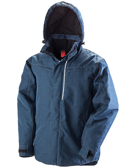 Result WORK-GUARD Denim Texture Rugged Jacket