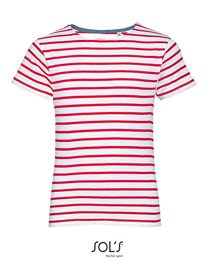 SOL´S Kids´ Round Neck Striped T-Shirt Miles SOL´S Kids´ Round Neck Striped T-Shirt Miles