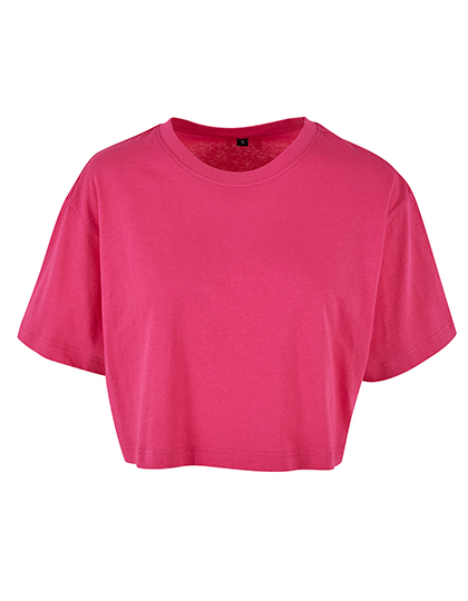 Build Your Brand Ladies Short Oversized Tee Build Your Brand Ladies Short Oversized Tee