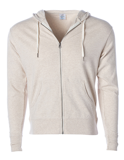 Independent Unisex Midweight French Terry Zip Hood