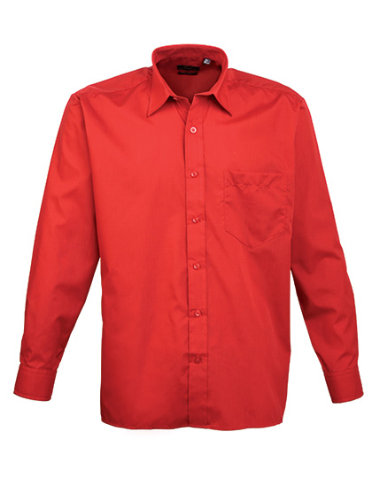 Premier Workwear Men´s Poplin Long Sleeve Shirt Premier Workwear Men´s Poplin Long Sleeve Shirt