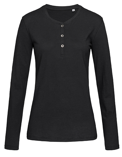 Stedman® Sharon Henley Long Sleeve Women Stedman® Sharon Henley Long Sleeve Women