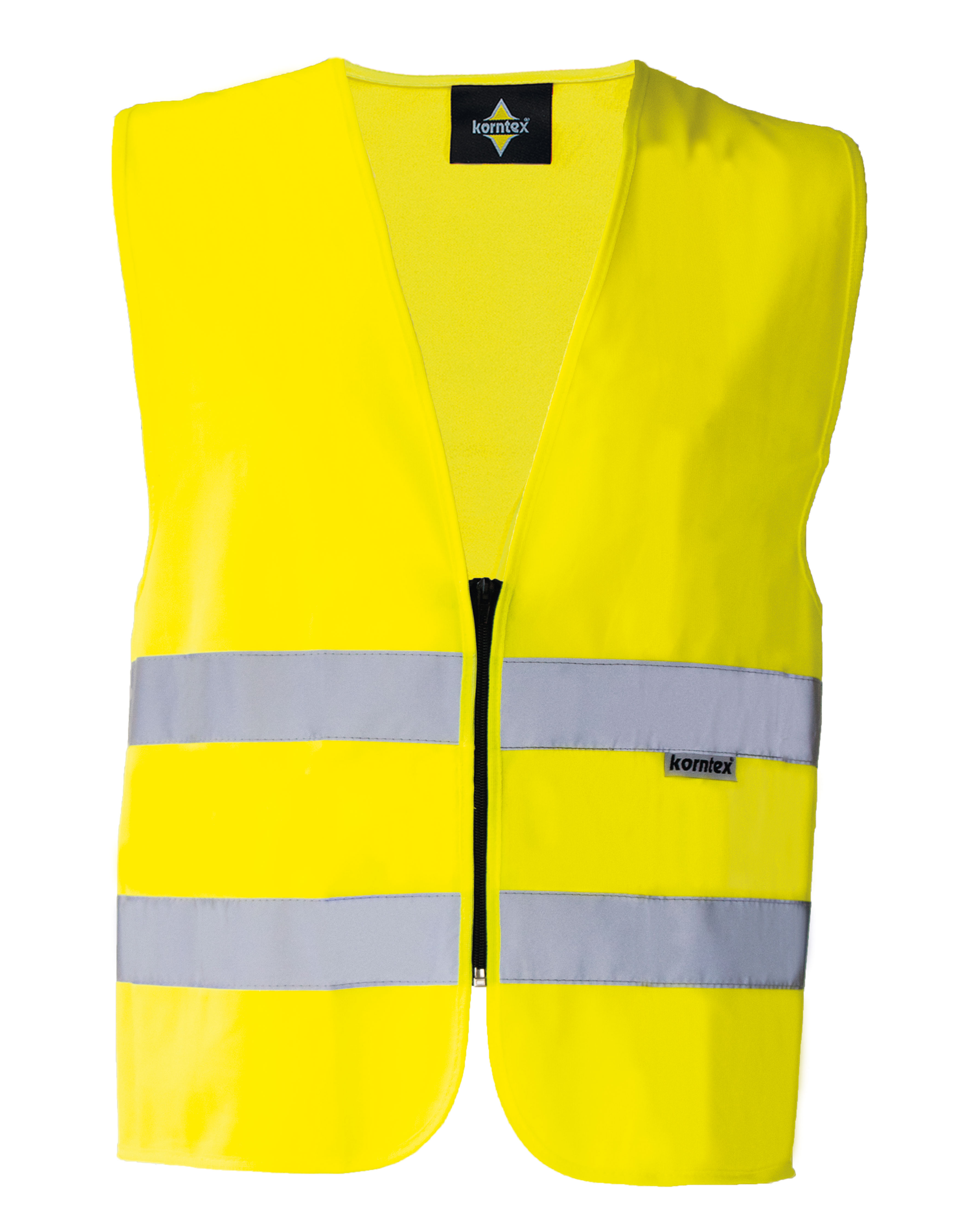 Korntex Hi-Vis Safety Vest Cologne With Front Zipper Korntex Hi-Vis Safety Vest Cologne With Front Zipper