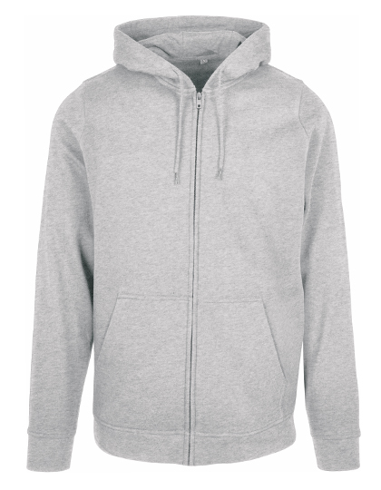 Build Your Brand Basic Basic Zip Hoody