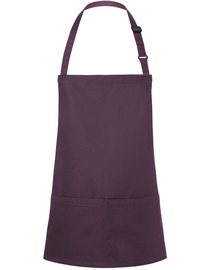 Karlowsky Kurze Latzschürze Basic mit Schnalle und Tasche