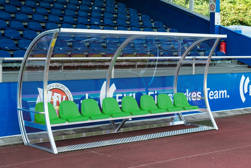 Spielerkabine Exklusiv vollverschweißt Spielerkabine Exklusiv vollverschweißt