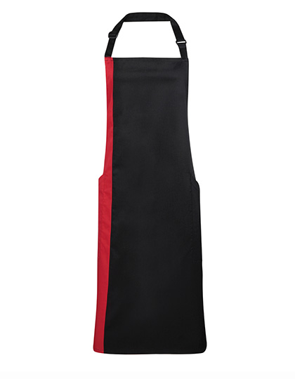 Premier Workwear Colours Collection Contrast Bib Apron Premier Workwear Colours Collection Contrast Bib Apron