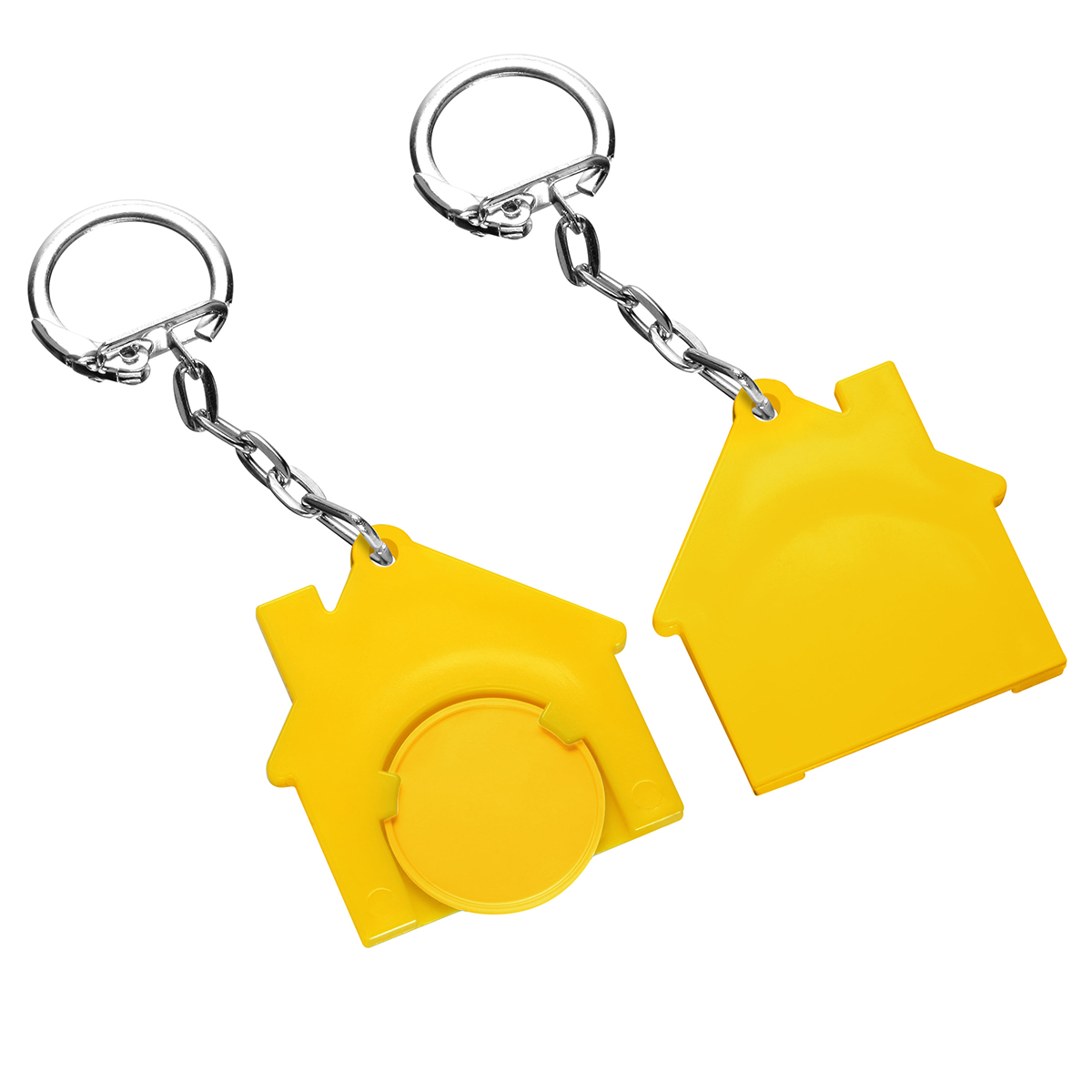 Chiphalter mit 1€-Chip Haus Chiphalter mit 1€-Chip Haus