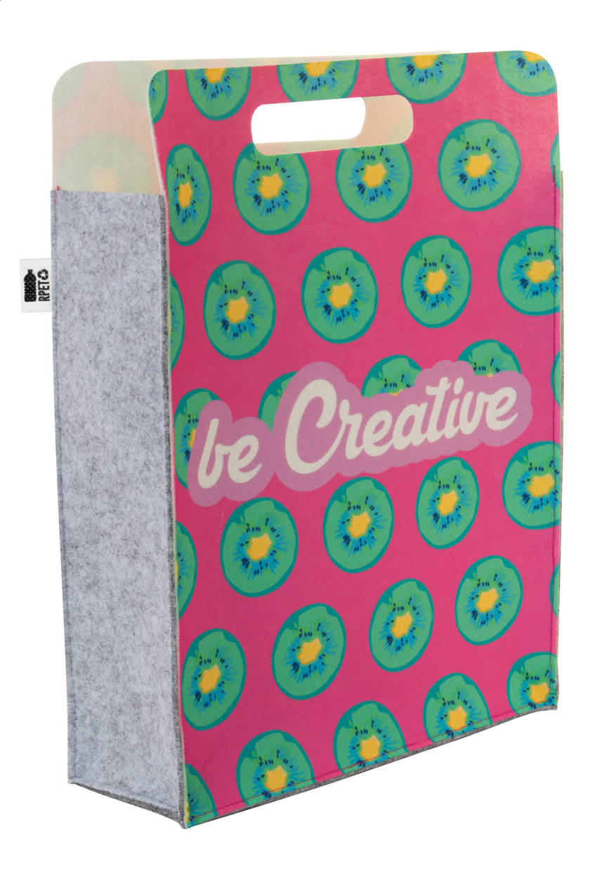 individuelle RPET Einkaufstasche CreaFelt Shop D