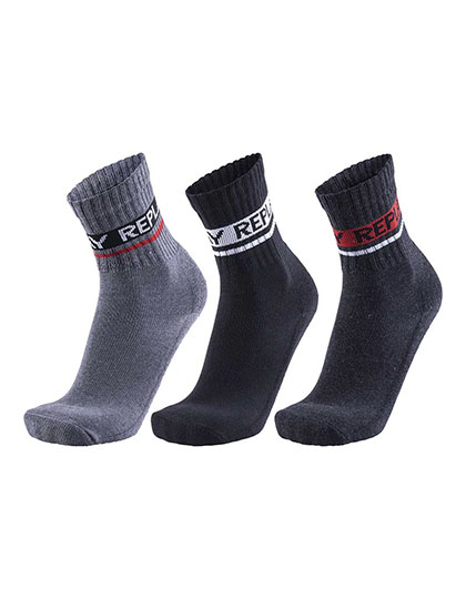 Replay Tennis Socks (3 Pair Card wrap) Replay Tennis Socks (3 Pair Card wrap)