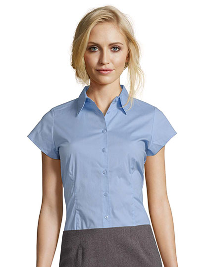 SOL´S Women´s Stretch-Blouse Excess Short Sleeve