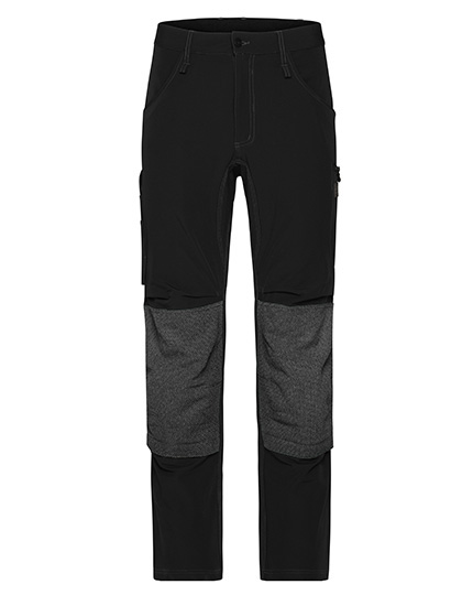 James&Nicholson Workwear Pants 4-Way Stretch Slim Line