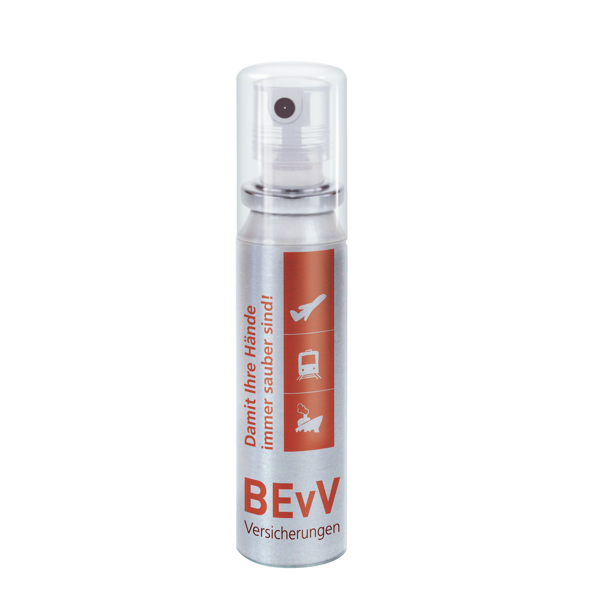 20 ml Pocket Spray - Handreinigungsspray antibakteriell - No Label Look