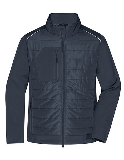 James&Nicholson Men´s Hybrid Jacket James&Nicholson Men´s Hybrid Jacket