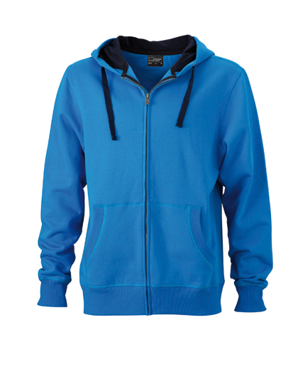 James&Nicholson Men´s Hooded Jacket James&Nicholson Men´s Hooded Jacket