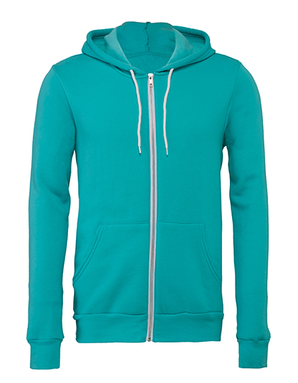 Canvas Unisex Poly-Cotton Fleece Full-Zip Hoodie Canvas Unisex Poly-Cotton Fleece Full-Zip Hoodie