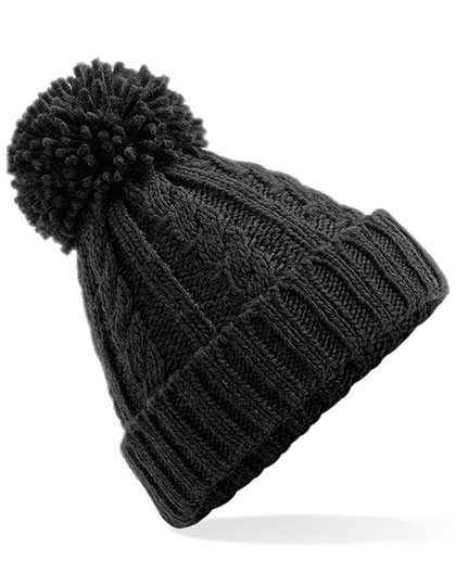 Beechfield Cable Knit Melange Beanie