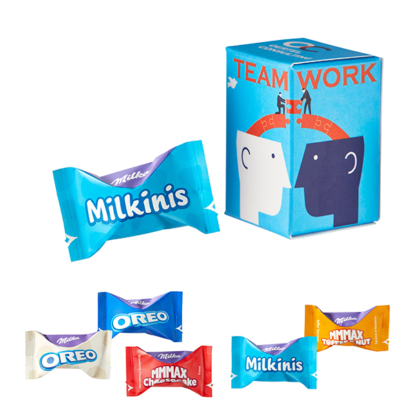 Mini Promo-Tower m. Milka Favourites Mix Mini Promo-Tower m. Milka Favourites Mix