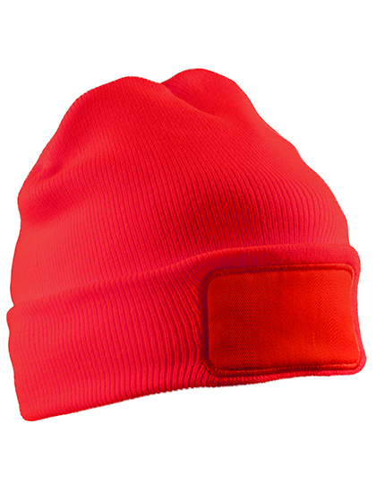 Result Genuine Recycled Recycled Double Knit Printers Beanie