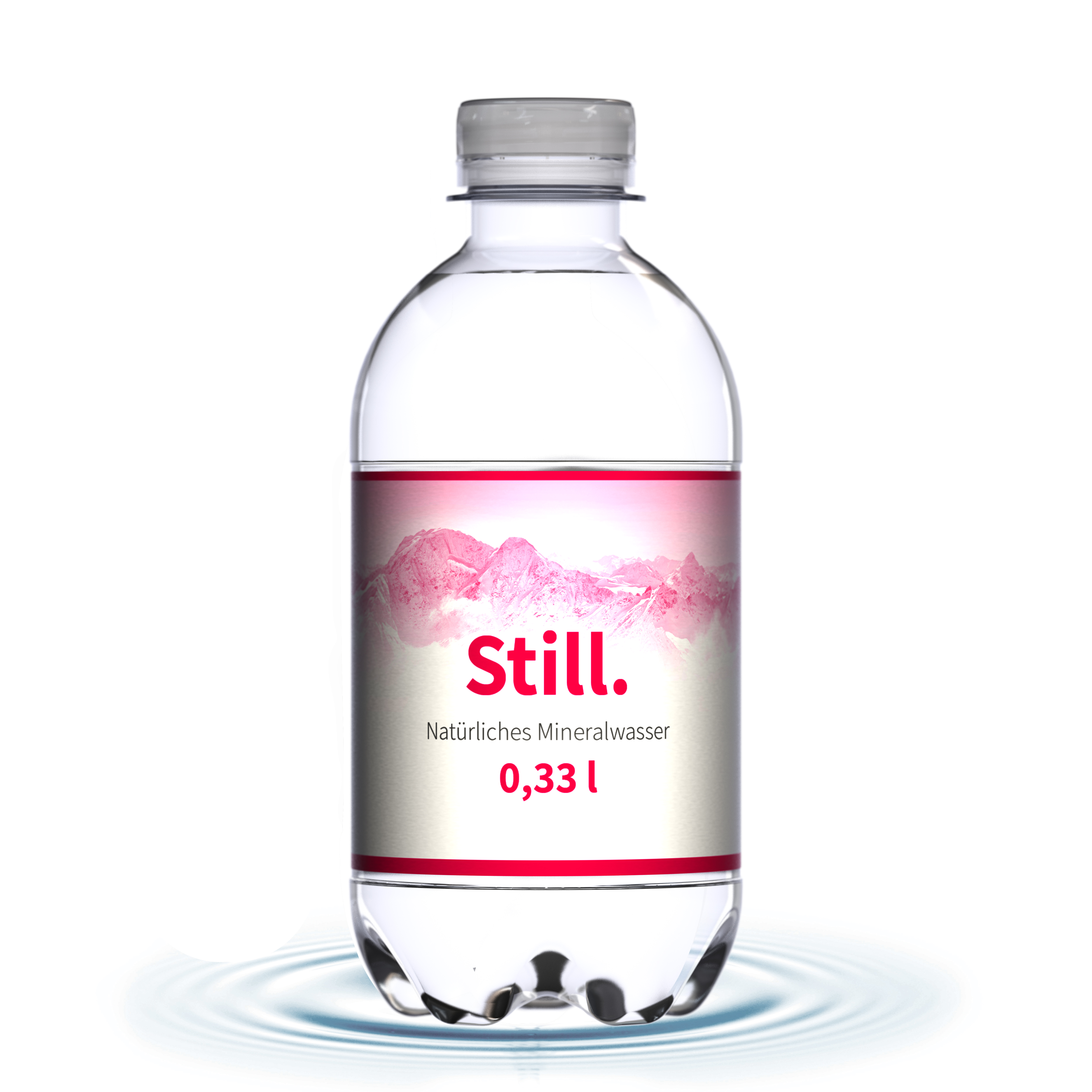 330 ml Mineralwasser still (Flasche Classic) - Smart Label