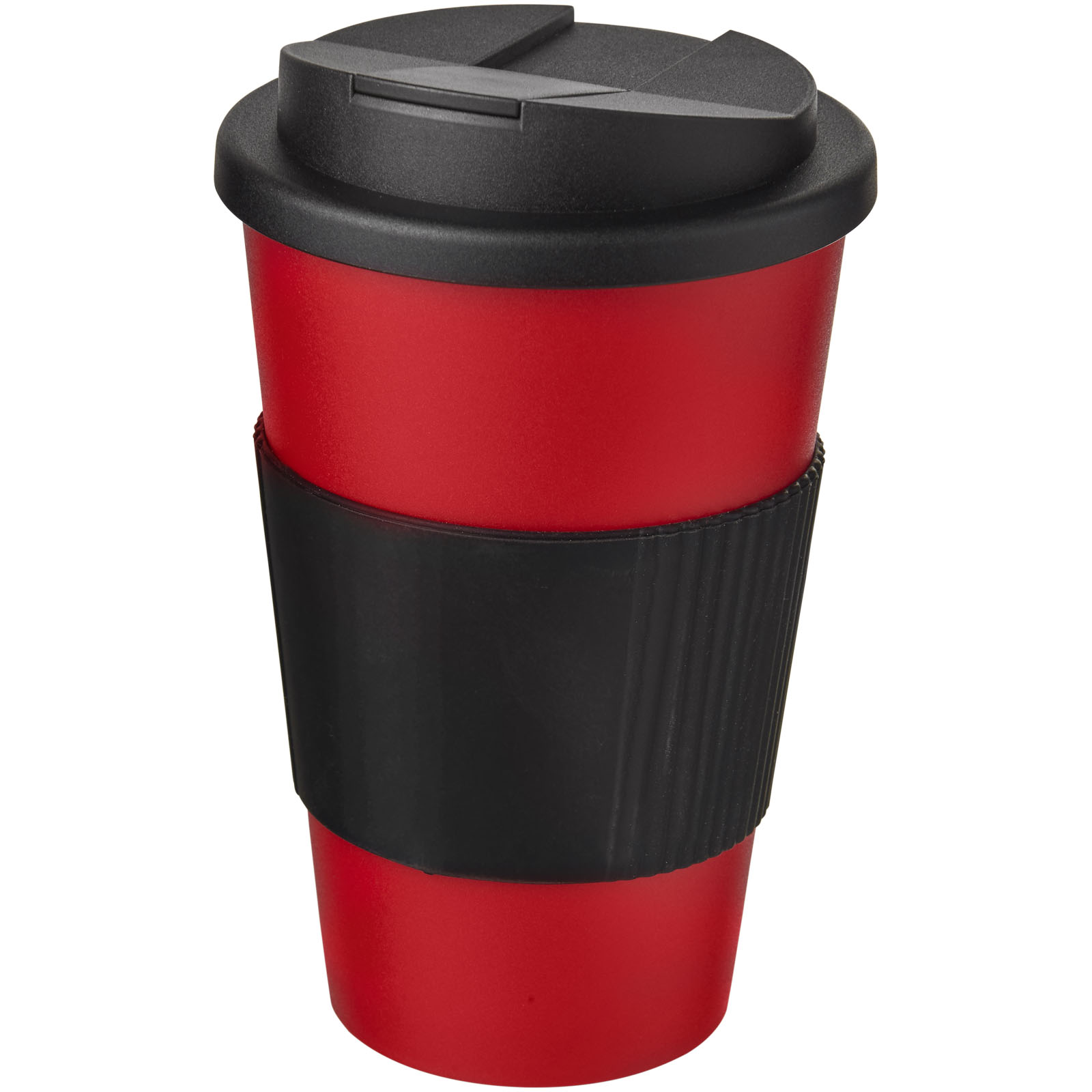 Americano® 350 ml Isolierbecher mit Schutzring & auslaufsicherem Schraubverschluss Americano® 350 ml Isolierbecher mit Schutzring & auslaufsicherem Schraubverschluss