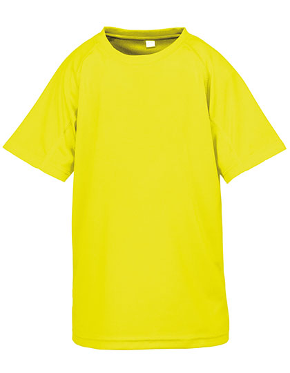 SPIRO Junior Performance Aircool Tee SPIRO Junior Performance Aircool Tee