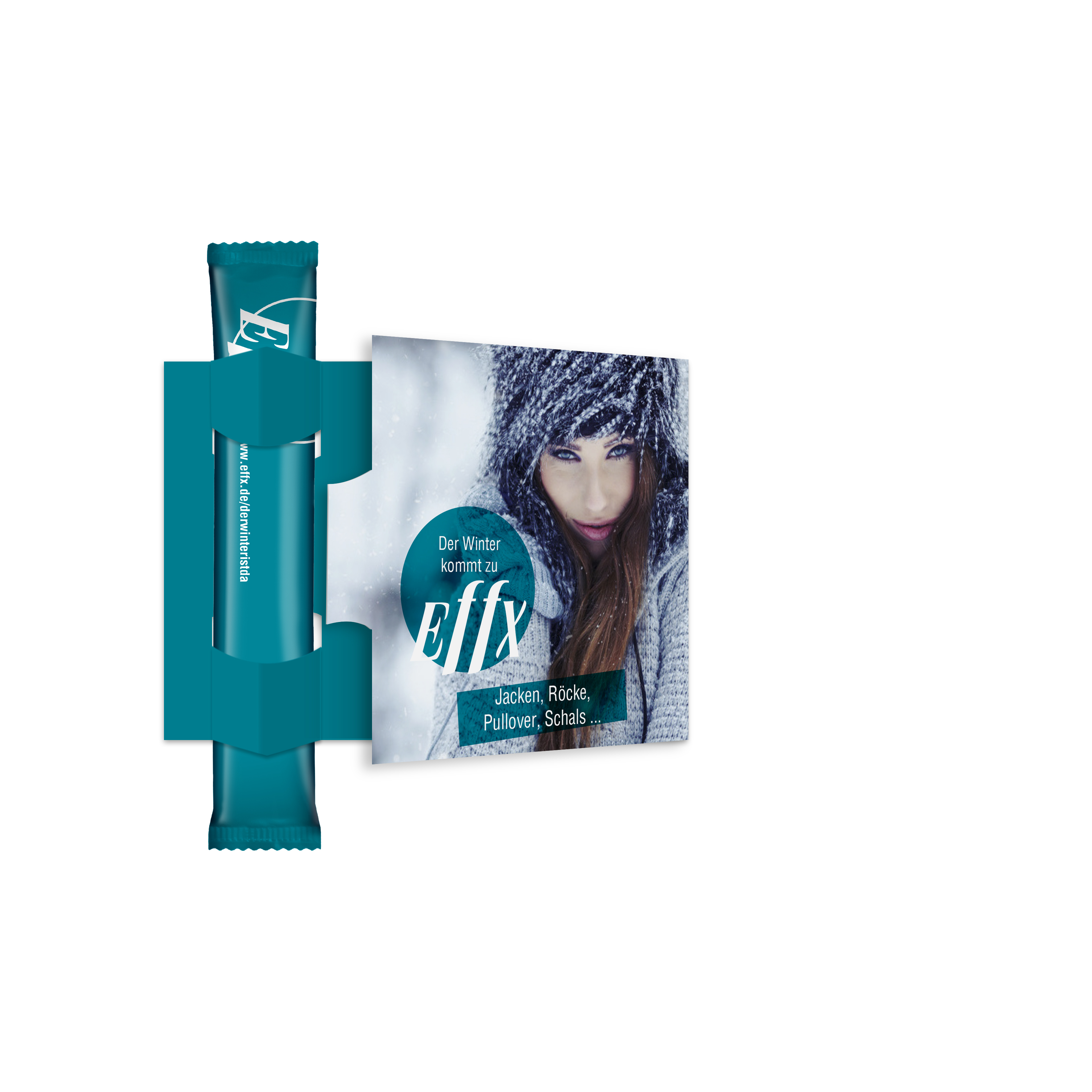 TeaFlyer ClapCard inkl. 1 Bio TeaStick Individual