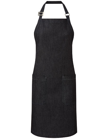 Premier Workwear Organic Denim Fairtrade Bib Apron Premier Workwear Organic Denim Fairtrade Bib Apron