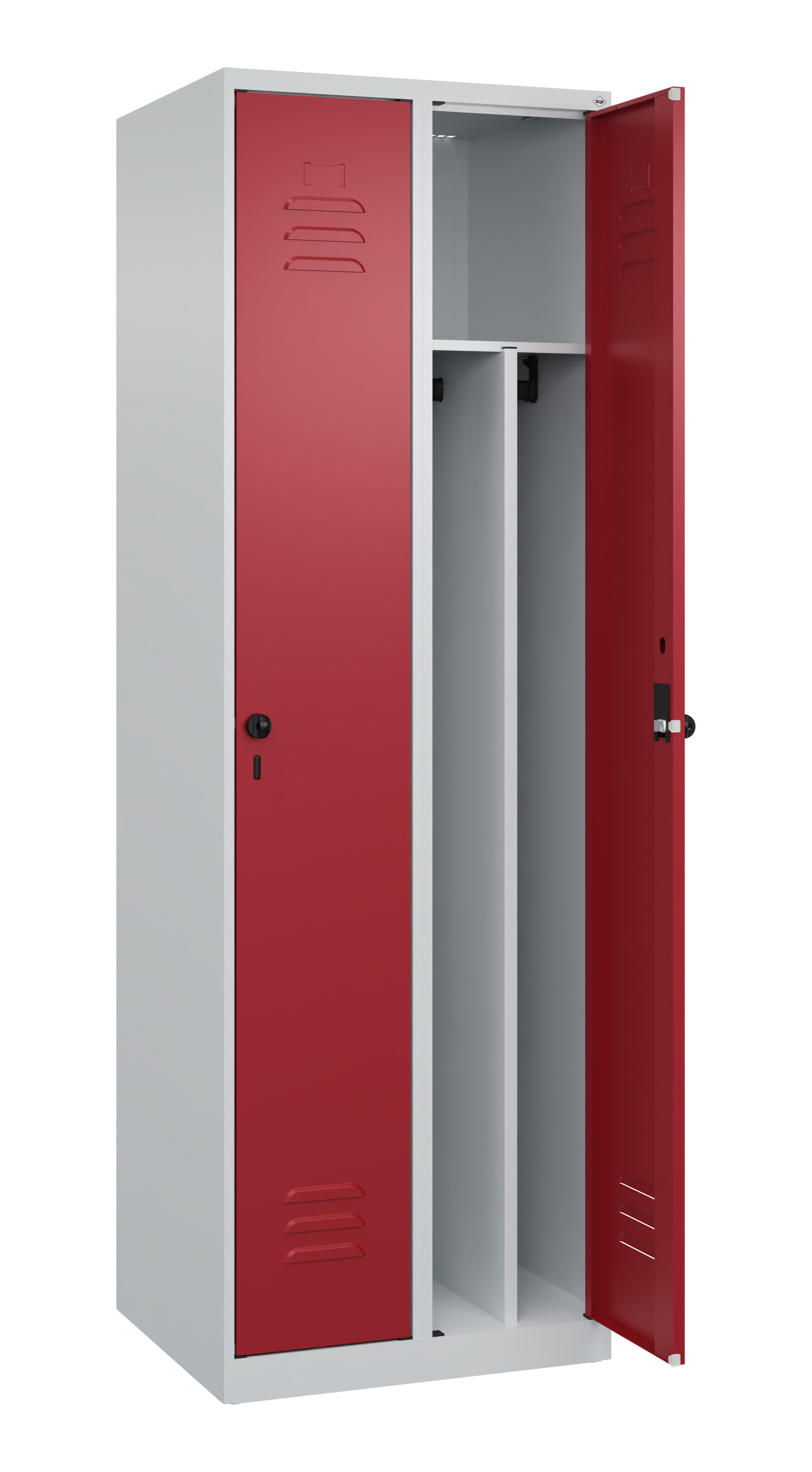 Spind Classic Plus, 2 Abteile, 1850x600x500mm Spind Classic Plus, 2 Abteile, 1850x600x500mm