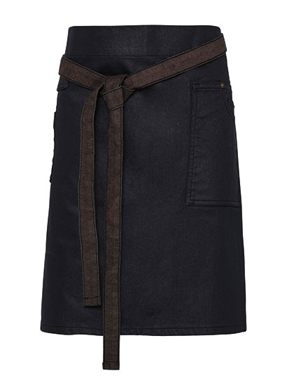 Premier Workwear Division Waxed Look Denim Waist Apron Premier Workwear Division Waxed Look Denim Waist Apron