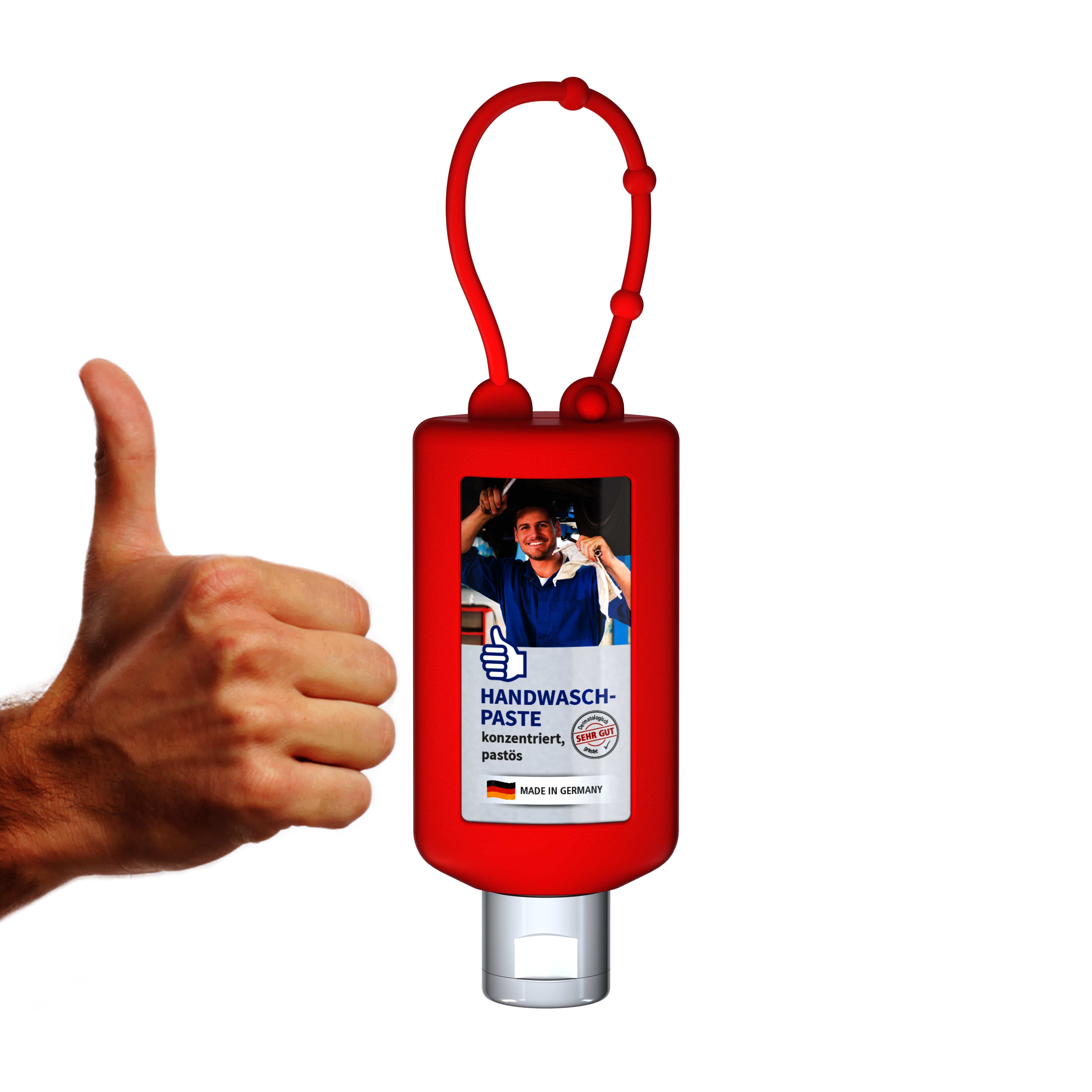 50 ml Bumper rot - Handwaschpaste - Body Label