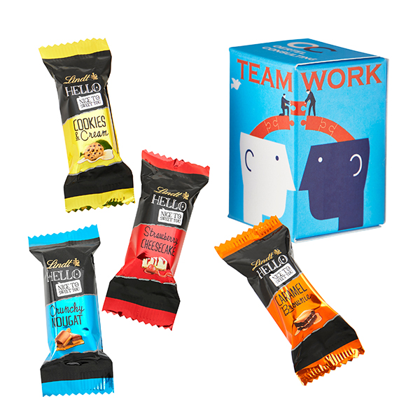 Mini Promo-Tower m. Hello Mini Stick Mix Mini Promo-Tower m. Hello Mini Stick Mix